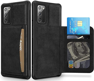 Caka Wallet Case for Galaxy Note 20 Case