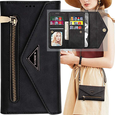 Auker Galaxy Note 20 Ultra Crossbody Wallet Case