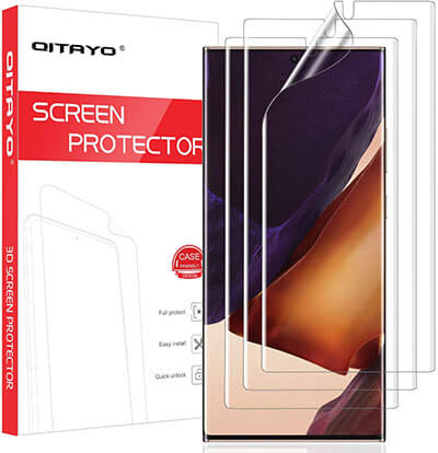 QITAYO Screen Protector for Galaxy Note 20 Ultra